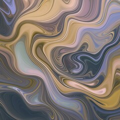 Wall Mural - abstract background with waves