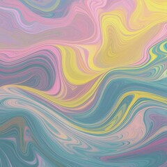 Wall Mural - wavy abstract colorful background