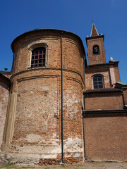 Wall Mural - Historic San Silvano church at Sozzago, Novara province, Italy