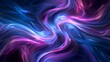 © rorozoa - Swirling abstract pattern with metallic hues of blue pink and purple