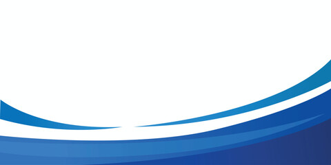 Wall Mural - modern blue abstract background vector. abstract blue curve background. perfect for banner, backgrou