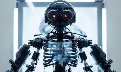 Poster - Robots and medical technology Helps doctors improve their ability to treat patients.