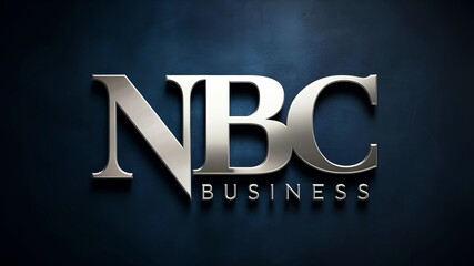 NBC text background