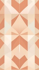 Wall Mural - Smooth repeated soft pastel color vector art geometric pattern background backdrop seamless