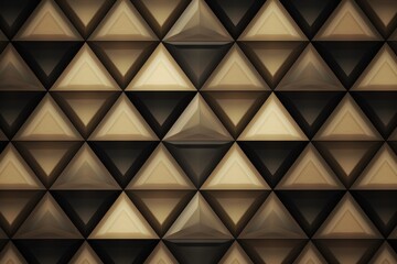 Wall Mural - Symmetric triangle background pattern symmetry triangles geometric shapes balance polygon texture