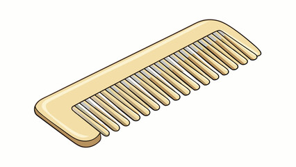 Poster - A tiny ivorycolored object with multiple ridges along its edge resembling a miniature comb. It is hard and durable and is used for biting and food.. Cartoon Vector.