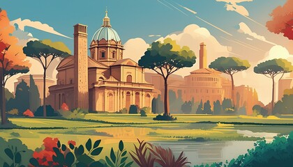 로마의 역사적인 랜드마크