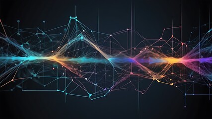 digital background perfect for technological, science related, audio or video representations, neura