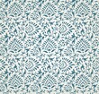 © WILD CARD - Colorful paisley floral pattern, textile , Rajasthan, royal India
