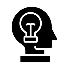 Sticker - Trendy design icon of brain idea

