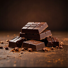 Wall Mural - World Chocolate Day background