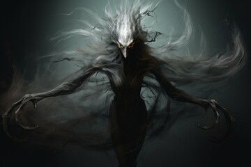 Wall Mural - a mysterious and elusive shape-shifter, able to assume the form of any creature they encounter. - ge