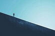 © Valentin - Person on rooftop with sky backdrop