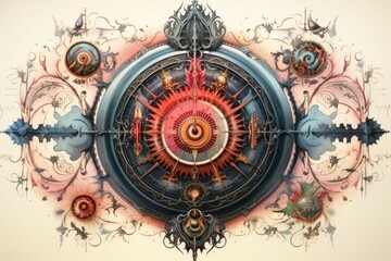 Wall Mural - A master of enchantments and magical artifacts, imbuing objects with extraordinary powers. - Generative AI