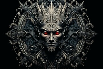 Wall Mural - a stoic and disciplined warrior, wielding a blade with unmatched precision. - generative ai