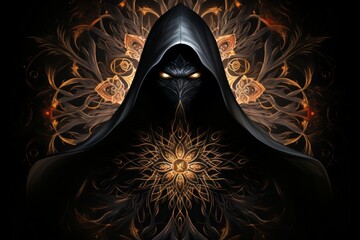 Wall Mural - a stealthy and elusive rogue, moving in shadows and striking with deadly precision. - generative ai