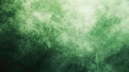 Wall Mural - Abstract green gradient background with a rough noise texture