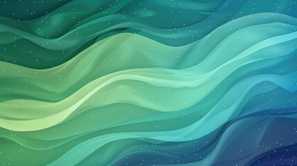 Wall Mural - Abstract background with gradient shades of blue and green for design elements