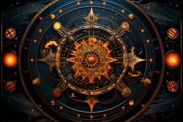 Canvas Print - A skilled and strategic tactician, orchestrating battles and leading troops to victory. - Generative AI