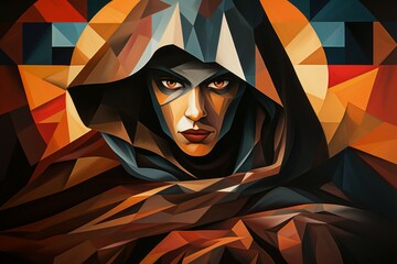 Sticker - a brooding and mysterious assassin, lurking in the shadows and eliminating targets with lethal preci