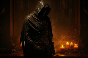 Sticker - a brooding and mysterious assassin, lurking in the shadows and eliminating targets with lethal preci