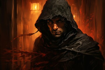 Sticker - a brooding and mysterious assassin, lurking in the shadows and eliminating targets with lethal preci