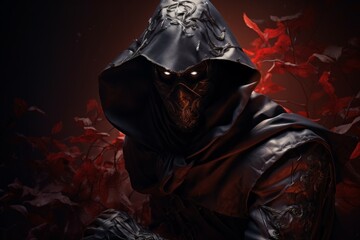 Sticker - a brooding and mysterious assassin, lurking in the shadows and eliminating targets with lethal preci