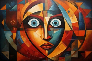 Wall Mural - A wise and revered oracle, gifted with prophetic visions and cosmic insight. - Generative AI