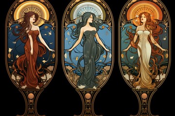 Wall Mural - A skilled and adaptable shape-shifter, assuming different forms to suit various situations. - Generative AI