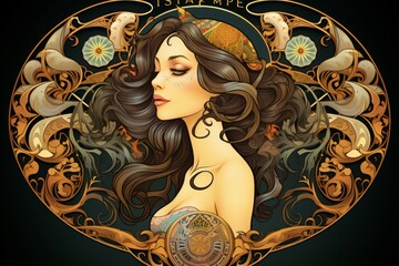 Wall Mural - A skilled and adaptable shape-shifter, assuming different forms to suit various situations. - Generative AI