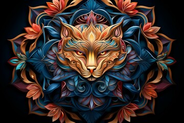 Wall Mural - A skilled and adaptable shape-shifter, assuming different forms to suit various situations. - Generative AI
