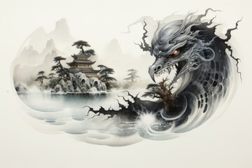 Wall Mural - A skilled and adaptable shape-shifter, assuming different forms to suit various situations. - Generative AI