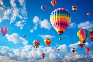 Sticker - Hot air balloons - Generative AI