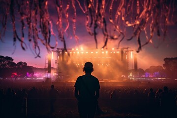 Canvas Print - Music festivals - Generative AI