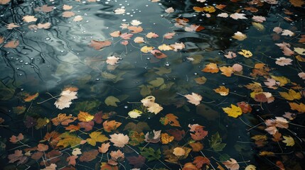 Sticker - Floating foliage