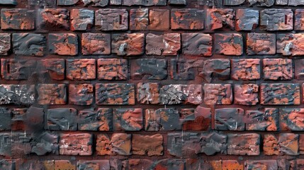Wall Mural - Background made of bricks