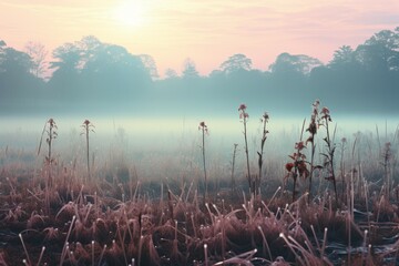 Poster - Crisp mornings - Generative AI