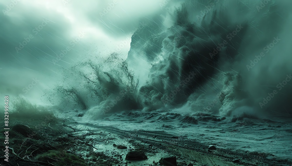 Heavy Wind Image Capture the Chaos Create Images of Heavy Rain and Violent Winds ...