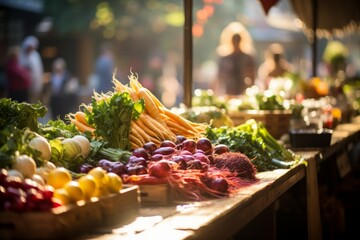 Wall Mural - Farmers' markets - Generative AI