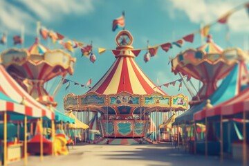 carnival festival celebration by generative ai