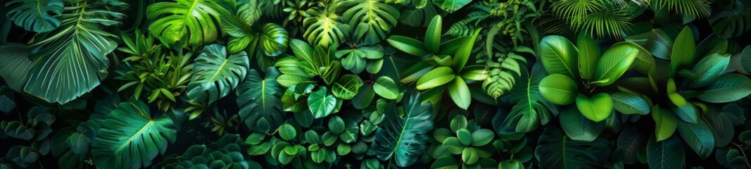 From above, the tropical plants background appears as a vibrant mosaic of color and texture, with each leaf and flower adding its own unique contribution to the tapestry of life.