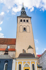 Wall Mural - St. Nicholas Church and Niguliste Museum in Tallinn, Estonia