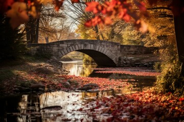 Canvas Print - Old bridges - Generative AI