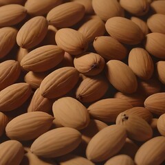 pile of almonds