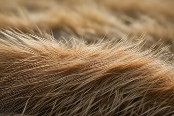 Canvas Print - close up of fur