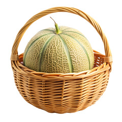 Poster - melon in a basket