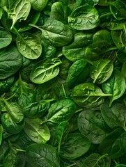 Background green food vegetable organic fresh raw plant leaves spinach nature healthy salad