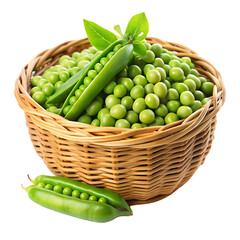 Wall Mural - green olives in basket