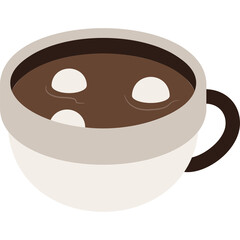 Sticker - Hot Chocolate Illustration