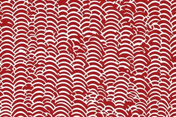 Wall Mural - seamless pattern with hearts